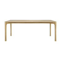 Table à manger en bois massif de chêne américain RH avec plateau en marbre, pieds en métal, design rustique moderne, 6 places, mobilier contemporain pour la maison
