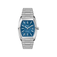Montre automatique de luxe pour homme avec boîtier en acier inoxydable OEM, cadran personnalisé, mouvement Miyota 9015