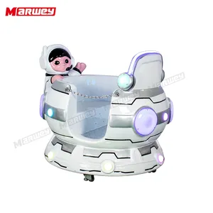 Venda Direta Da Fábrica Máquina De Arcade Indoor Hot Sale Amusement Revolving Cup Kiddie Ride Coin Operated Rotating Games Machine