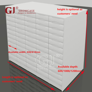 Nhà thuốc lưu trữ đồ nội thất y học Thiết kế bố trí cửa hàng hiển thị dược phẩm Kệ thiết bị y tế Tủ Ngăn Kéo hệ thống - Product Image 2