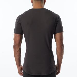 T-shirt à manches courtes pour homme de sport avec logo personnalisé, vêtements de mode, t-shirt pour homme, col rond, coton, t-shirt pour homme de haute qualité - Product Image 4
