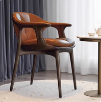 Nordique moderne frêne chaise de salle à manger fauteuil maison Banquet école et hôtel Antique meubles en bois massif pour salon salle à manger