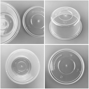 Hộp đựng đồ ăn nhẹ bằng nhựa <span class=keywords><strong>PP</strong></span> <span class=keywords><strong>50ml</strong></span> & 255ml có nắp, dùng đựng sốt, bơ, sữa chua, kem, tráng miệng, thạch, pudding, nước chấm, gia vị - Product Image 5