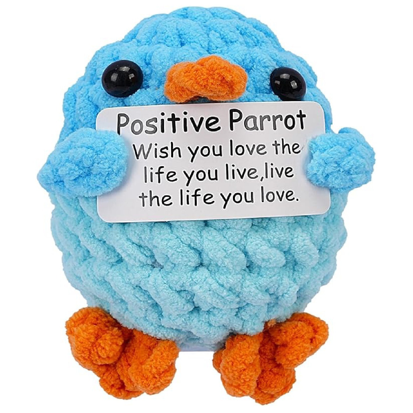 [Ice thread doll]Blue Parrot