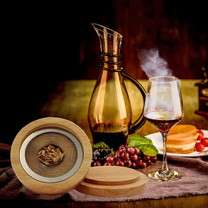 Kit de ahumador de madera con contenedores de combustible reutilizables para uso en el hogar o bar de cócteles. - Product Image 3