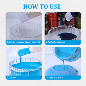 TIMESRUI 30색 고농축 석고 시멘트 안료 액상 염료 파우더 착색제, 코팅 안료 석고 몰드용 - Product Image 2