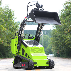 Landward Mini Skid Steer Manufacturer Portable Loaders New <b>Stand</b> Front End with Attachments for Sale Low Maintenance / - Product Image 1