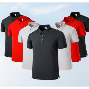 Polo de Manga Corta Tejido de Nylon 175g Transpirable para Verano, Ropa de Trabajo para Hombre y Mujer, Cintura Ajustada, Hecho a Medida - Product Image 1