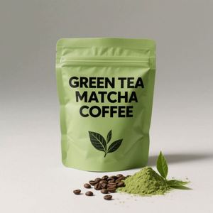 Bolsas de Empaque para Café con Fondo Plano, Cierre Zip y Válvula, Impresas con Grabado Personalizado, Resistentes a la Humedad, para Granos Tostados, 8oz 12oz 16oz - Product Image 4