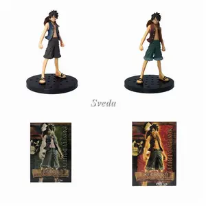 Cartoon Pvc Figuur 3d Luffy Action Figure Poppen Een Gepiekte Dx Vol.5 Luffy Model Speelgoed