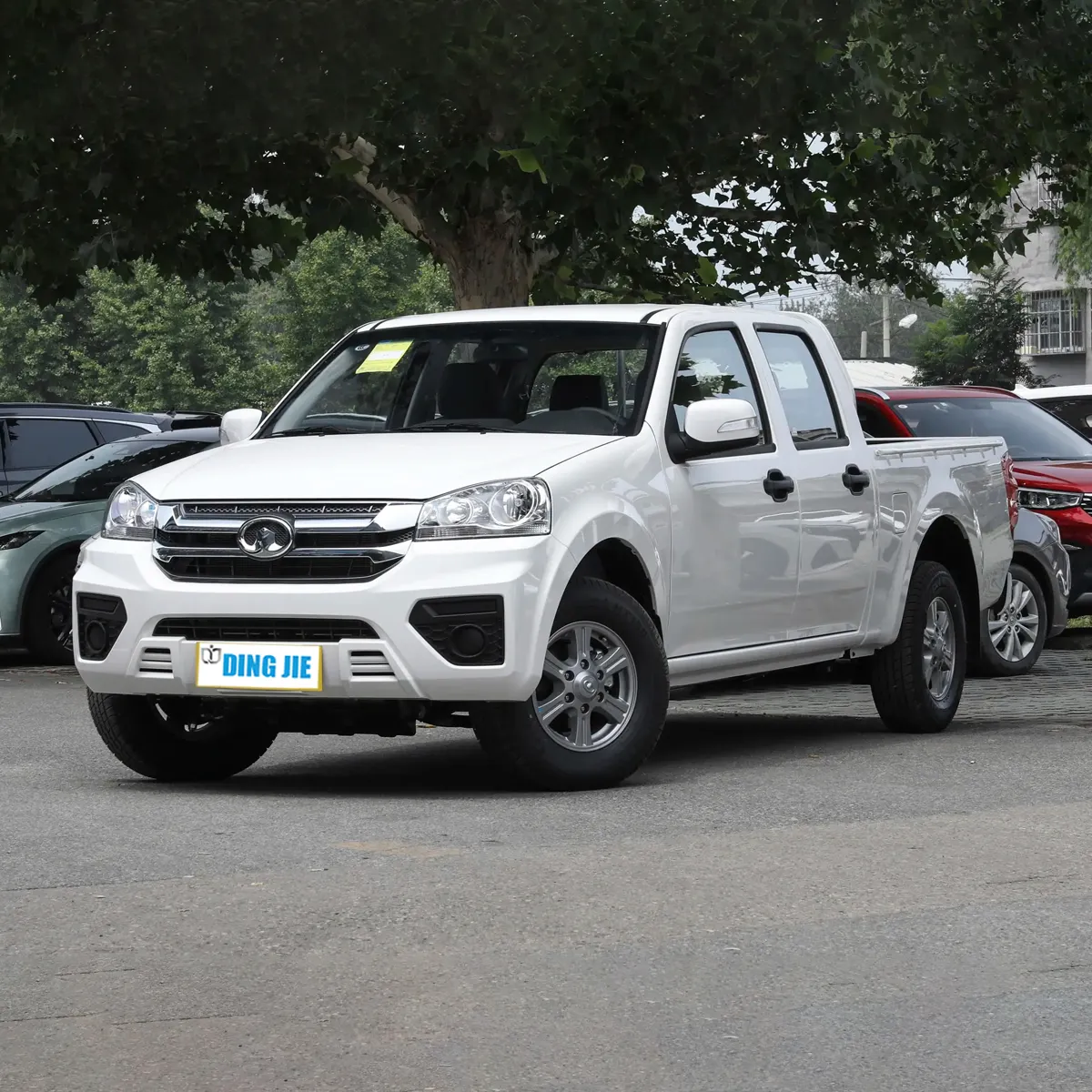 2023 Fengjun 5 Great Wall Pickup Truck 2.4L Gasolina Caja de cambios manual Pequeño Twin Agresivo 4x4 Dirección hidráulica Tela AWD Camión