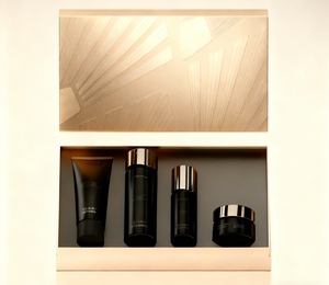 Impression de logo personnalisée rouge, papier carton gris recyclable, boîte couvercle ciel et terre, cosmétiques, accessoires, emballage cadeau - Product Image 2