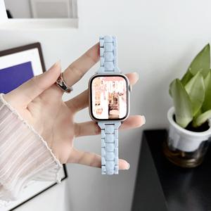 <span class=keywords><strong>Bracelet</strong></span> de montre tendance en acrylique pour <span class=keywords><strong>Apple</strong></span> <span class=keywords><strong>Watch</strong></span> Series 9 8 <span class=keywords><strong>7</strong></span> 6 5 4 3 SE 38 40 <span class=keywords><strong>41</strong></span> 44 45 49 <span class=keywords><strong>mm</strong></span> <span class=keywords><strong>Bracelet</strong></span> de montre pour femme - Product Image 2