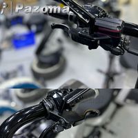 Pegangan setang sepeda motor CNC, Tuas kopling rem 2 jari untuk Harley Touring Road Glide FLTRX 2024 CVO 121 FLTRXSE 2023 2024