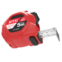 Mètre Ruban BTE T75 en ABS Nouveau Matériau, Haute Précision, Règle en Acier Durable pour la Menuiserie, la Rénovation et la Construction – Outil de Mesure