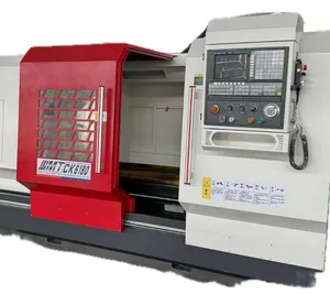 6180*3000 Chinese Factory Direct Sale 100mm Big Spindle Bore Dia. Ck 6180 Machine Cnc Lathe With Double Chuck