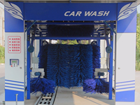 Machine de lavage de véhicules complète à portique réciproque, équipement de lavage automatique de véhicules avec système de pulvérisation d'eau, de mousse et de cire