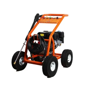 Home Use 170Bar 2500Psi Petrol Pressure Washer 7Hp 9Lpm Gasoline High Pressure Cold Water Cleaner Car Washer