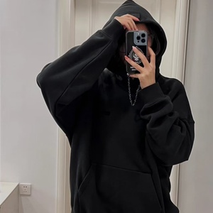 Luxury <b>Men</b> Custom Hoodie Heavyweight Cotton Fleece Oversized <b>Pullover</b> Couple Casual Streetwear High Quality Sports <b>Men's</b> <b>Jackets</b> - Product Image 2