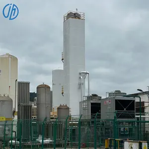 JINHUA metalurji sanayi sıvı oksijen üretim tesisi 1500Nm 3/h kriyojenik hava ayrıştırma tesisi roket itici için
