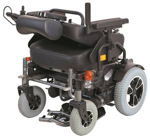 Silla de ruedas eléctrica con motor de cepillo con baterías de plomo-ácido para personas mayores discapacitadas - Product Image 3