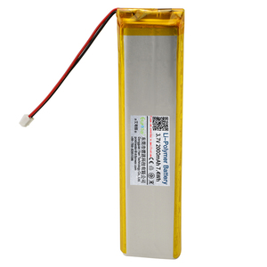103450 ricaricabile 3.7V batteria ai polimeri di litio ai polimeri di litio 1800mah a 3000mah capacità batterie agli ioni di litio - Product Image 3