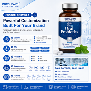 Pastillas Probióticas Orales a Base de <span class=keywords><strong>Lactobacillus</strong></span> para Boca y Garganta, Suplemento para el Aliento Fresco, Marca Privada OEM, Fábrica - Product Image 6