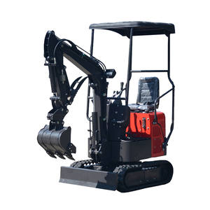 Mini-excavatrice sur chenilles 1T de fabrication chinoise OEM avec moteur Koop, pompe et PLC pour une construction haute performance - Product Image 1