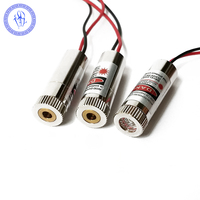 Boîtier en cuivre par Laser rouge, ligne focalisable, 3-5v 650nm 20mw