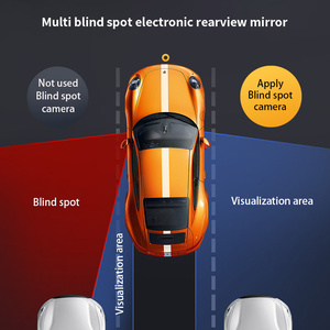 HESIDA Xe <span class=keywords><strong>DVR</strong></span> Rear View Gương Ghi <span class=keywords><strong>4</strong></span> Kênh 1080P Video 12 Inch Dash Cam Wifi GPS Theo Dõi HD Máy Ảnh - Product Image 6