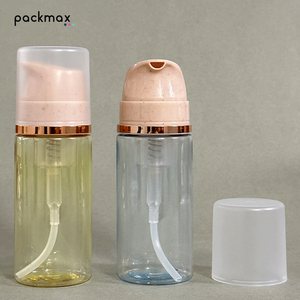 ขวดปั๊มโฟม Packmax 100 มล. PET 30/400 ขวดเปล่าสำหรับใส่โฟมมูส พร้อมหัวปั๊มโลชั่น รูปทรงกระบอก บรรจุภัณฑ์เครื่องสำอาง - Product Image 5