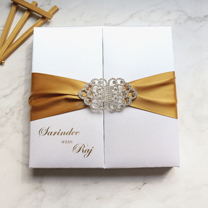 Boîtes en soie pour emballage, cartes d'<span class=keywords><strong>invitation</strong></span> enroulées avec ruban et boucle, décoration en tissu, invitations pour mariages de luxe - Product Image 3
