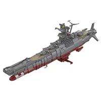 Moc 31693 Klassieke Animatie Ruimte Slagschepen Yamato Beroemde Militaire Wapen Vliegdekschip Schip Model Bouwstenen Kinderen Speelgoed