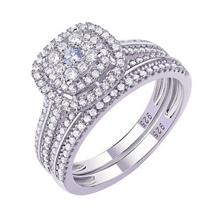 Anillo apilable en tono plateado para mujer, elegante anillo minimalista de moda, accesorios para fiestas diarias - Product Image 1
