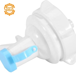 Grifos de botella de agua purificada de 5 galones para comenzar una vida saludable Blanco con grifos de plástico azul - Product Image 3