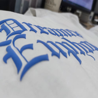 T-shirts Homme Grande Taille Unisexes à Manches Courtes de Haute Qualité 100% Coton OEM Votre Marque avec Logo Personnalisé Imprimé en Relief 3D