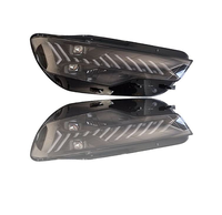 Feux avant LED CREULI, clignotants dynamiques séquentiels DRL, plug-and-play, barre lumineuse avant fumée, pièces automobiles pour Audi A6 C7 PA 14-18