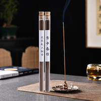 Bâtons d'encens apaisants Er Su Old Bureau Da Si He avec véritable ambre gris et bois d'agar pour une relaxation profonde, idéal pour les studios de yoga