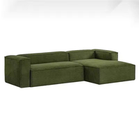 Canapé minimaliste nordique droit compressé et fauteuils confortables, canapé en tissu enroulable, mobilier gain de place pour appartement