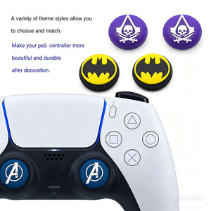 Manchettes de joystick analogique 3D en silicone pour <span class=keywords><strong>PS4</strong></span> et PS5, capuchons de manettes de jeu pour <span class=keywords><strong>Galaxy</strong></span> Joystick – Vente Flash - Product Image 6