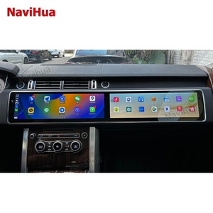 Navihua New Upgrade for Range Rover Vogue 2013-2016 Dual Screen Android Multimedia <b>System</b> With Co-pilot Entertainment Screen - Product Image 2