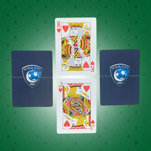 Cartes à jouer en PVC durable imprimées sur mesure faciles à nettoyer imperméable à l'eau logo personnalisé/<span class=keywords><strong>jeu</strong></span> <span class=keywords><strong>de</strong></span> cartes professionnel design - Product Image 5