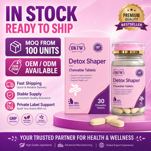 OKTW Stock Disponible al por Mayor Suplemento en Tabletas para Limpieza, Cáscara de Psyllium, Limpieza Adelgazante, MOQ Bajo para OEM, Personalización Popular - Product Image 2