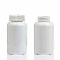 Bouteille de 120 ml (4 oz) en PEHD avec bouchon à vis, couleur Pantone, pour capsules de médicaments, suppléments, pilules, qualité alimentaire, impression sérigraphique pour enfants, avec logo personnalisé