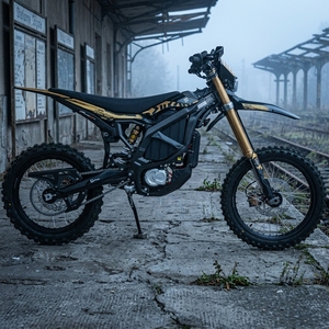 Bicicleta Todoterreno Ultra 2026 con Motor de 24.5kw, Llantas 19/ para Todoterreno, Color Dorado Arena 1 Potencia Aumentada, Aceleración Mejorada, Rendimiento - Product Image 1