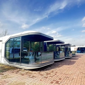 กล่องเก็บแคปซูลกันน้ำแบบทันสมัยสำหรับโรงแรมบ้านเคลื่อนที่โครงเหล็กเป็นมิตรกับสิ่งแวดล้อมสำหรับห้องนั่งเล่น - Product Image 1