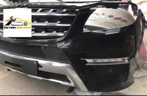 Kit de pare-chocs d'origine d'<span class=keywords><strong>occasion</strong></span> pour Mercedes-Benz ML166, mise à niveau, installation par boulonnage, pour pare-chocs avant coupé, lèvre de pare-chocs avant, phares - Product Image 4