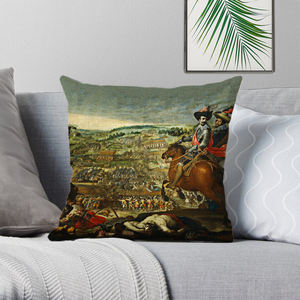 Célèbre peinture série 45X45 lin salon canapé Art lin taie d'oreiller - Product Image 2