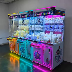 All'ingrosso macchina per gru a gettoni in metallo inglese in plastica trasparente in vetro Design per gioco regalo per centri commerciali - Product Image 6