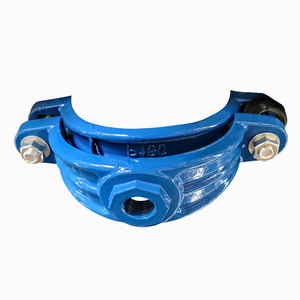 Chine Selles en fonte ductile pour tuyaux en <span class=keywords><strong>PVC</strong></span> et <span class=keywords><strong>pvc</strong></span> Té <span class=keywords><strong>de</strong></span> taraudage en fer - Product Image 1